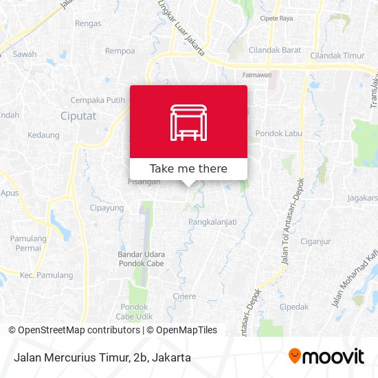 Jalan Mercurius Timur, 2b map