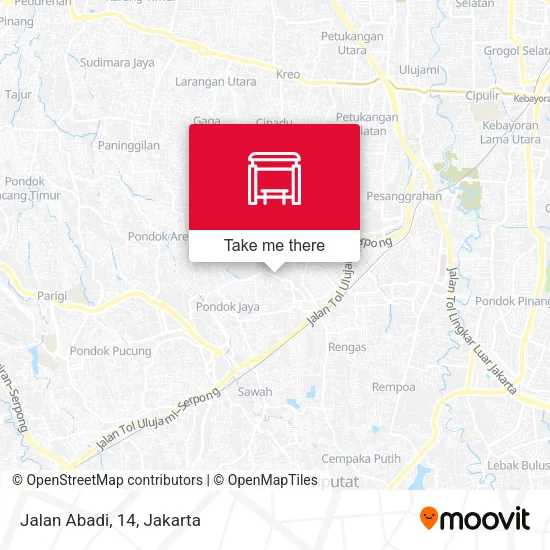 Jalan Abadi, 14 map