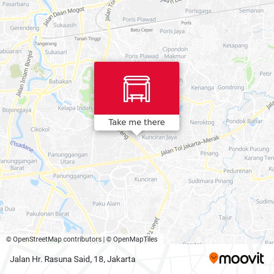 Jalan Hr. Rasuna Said, 18 map