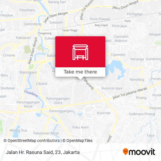 Jalan Hr. Rasuna Said, 23 map