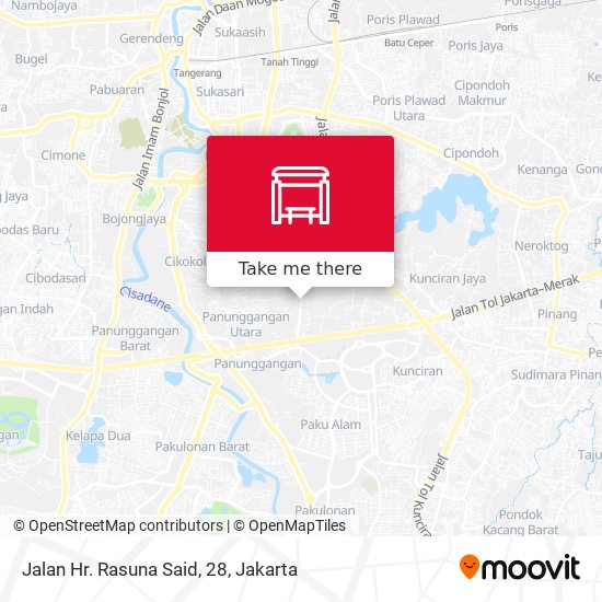 Jalan Hr. Rasuna Said, 28 map