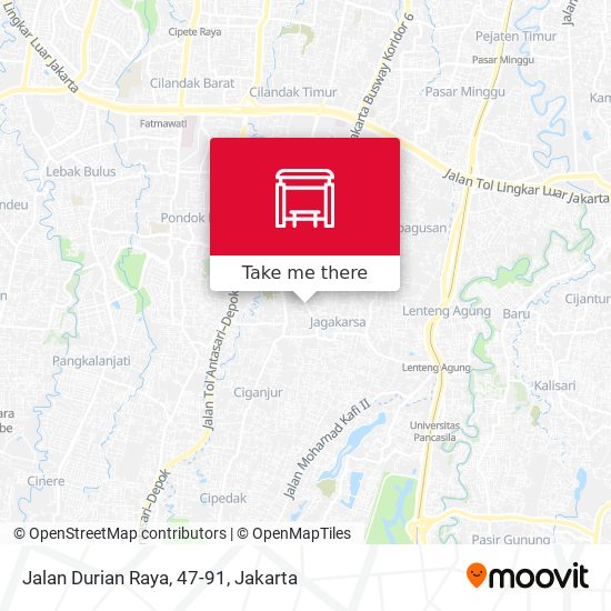 Jalan Durian Raya, 47-91 map