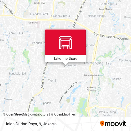 Jalan Durian Raya, 9 map