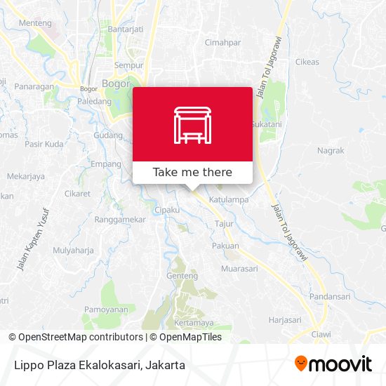 Lippo Plaza Ekalokasari map