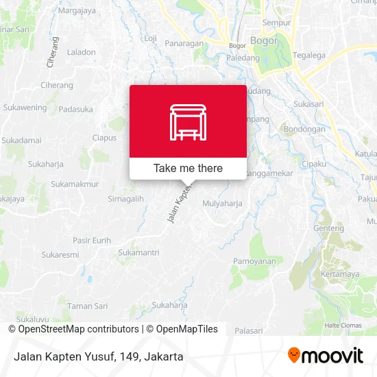 Jalan Kapten Yusuf, 149 map