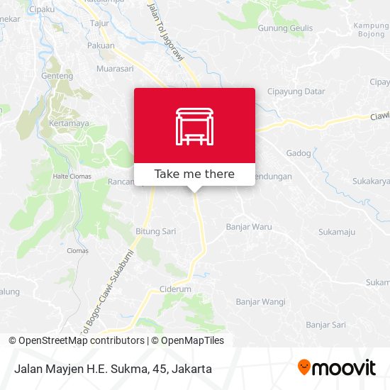 Jalan Mayjen H.E. Sukma, 45 map
