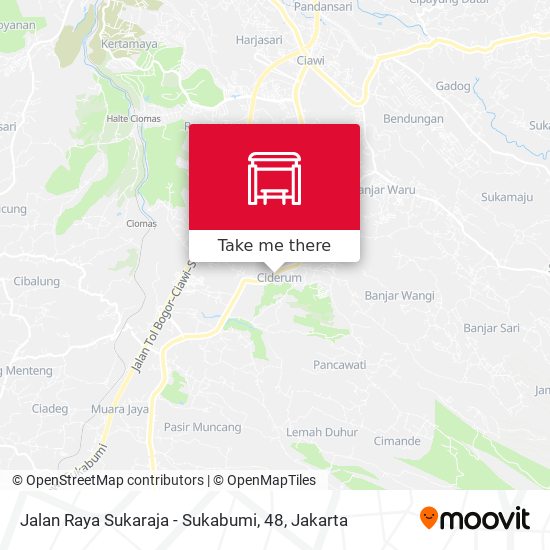 Jalan Raya Sukaraja - Sukabumi, 48 map
