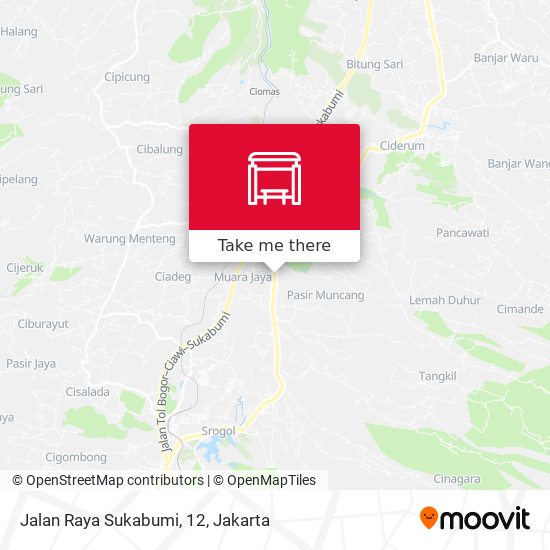 Jalan Raya Sukabumi, 12 map