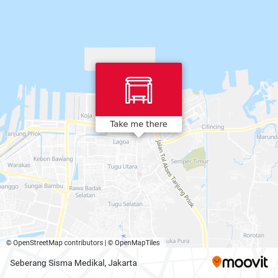 Seberang Sisma Medikal map