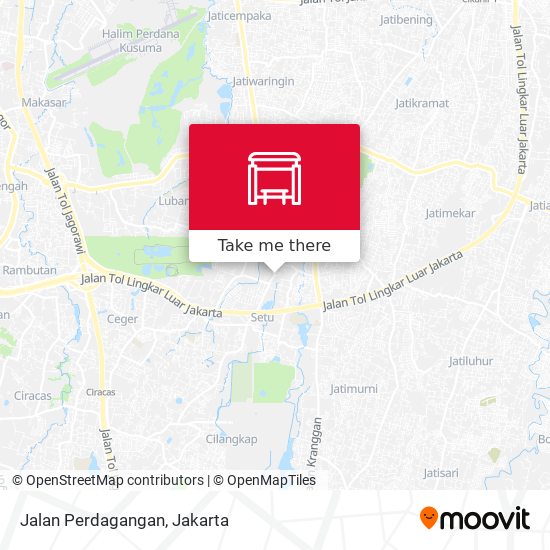 Jalan Perdagangan map