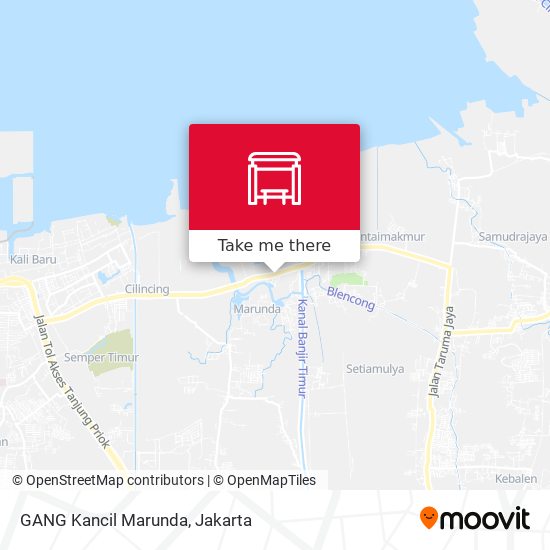 GANG Kancil Marunda map