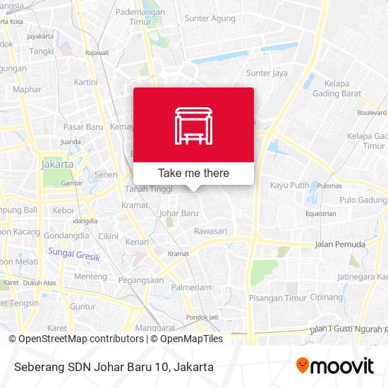 Seberang SDN Johar Baru 10 map