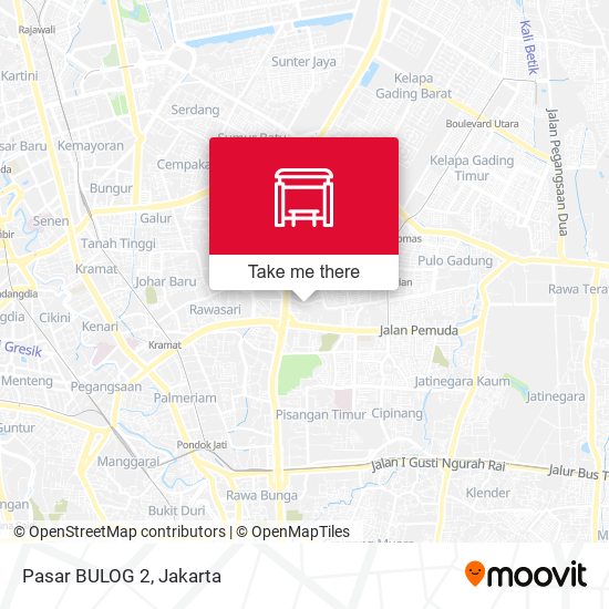 Pasar BULOG 2 map