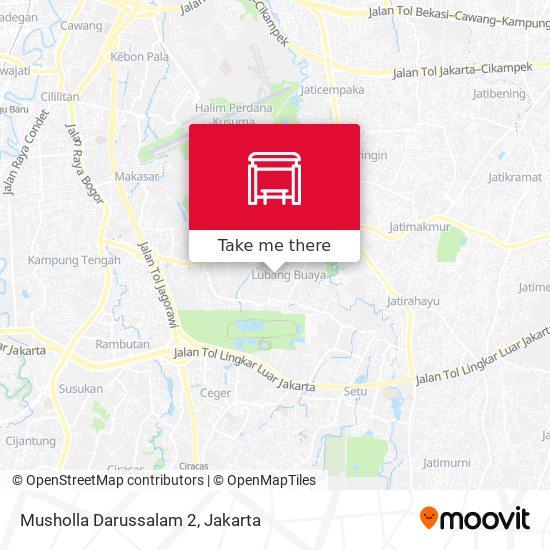 Musholla Darussalam 2 map