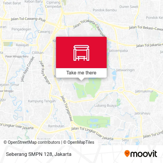 Seberang SMPN 128 map