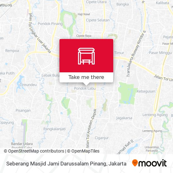Seberang Masjid Jami Darussalam Pinang map