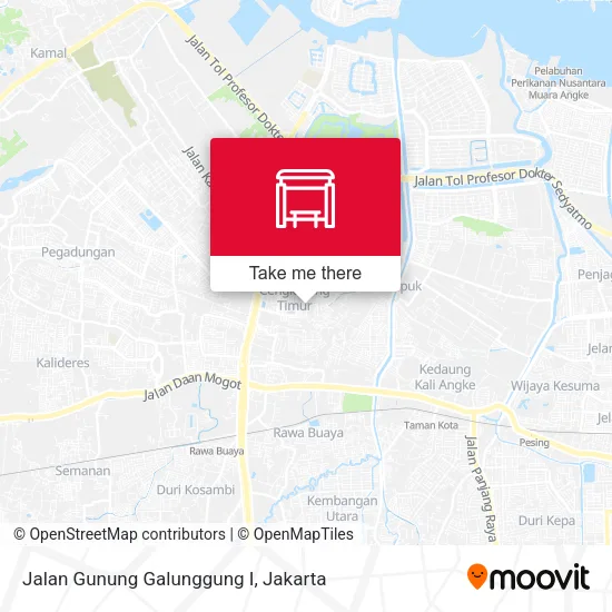 Jalan Gunung Galunggung I map