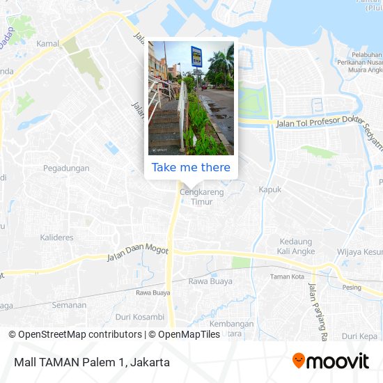 Mall TAMAN Palem 1 map