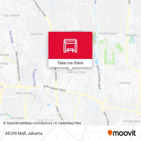 AEON Mall map