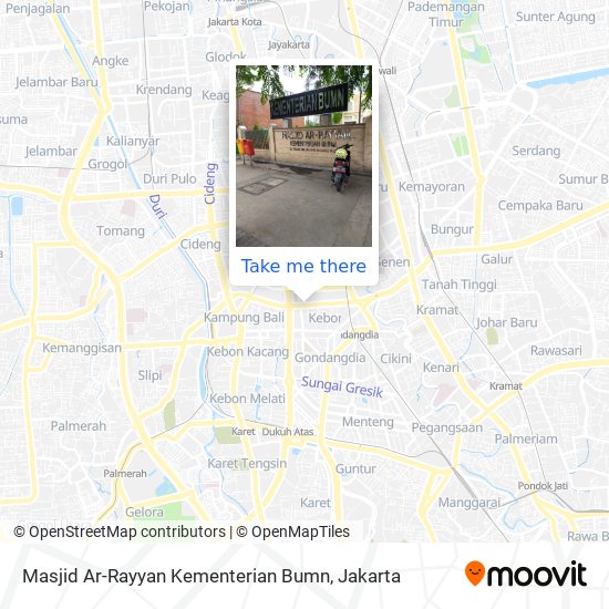 Masjid Ar-Rayyan Kementerian Bumn map