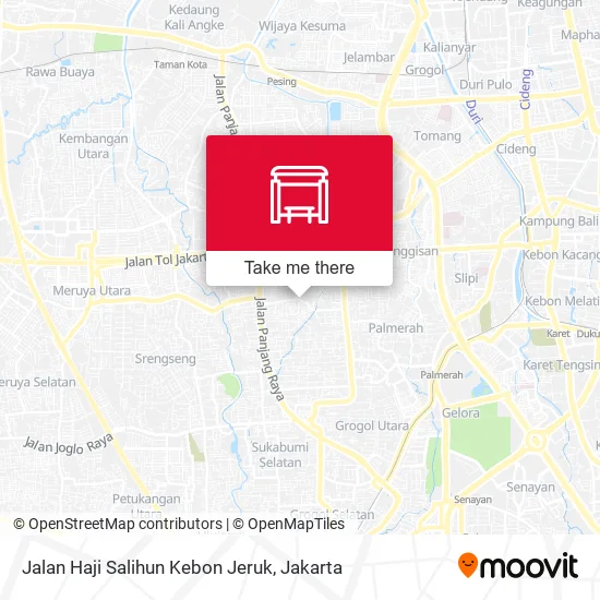 Jalan Haji Salihun Kebon Jeruk map