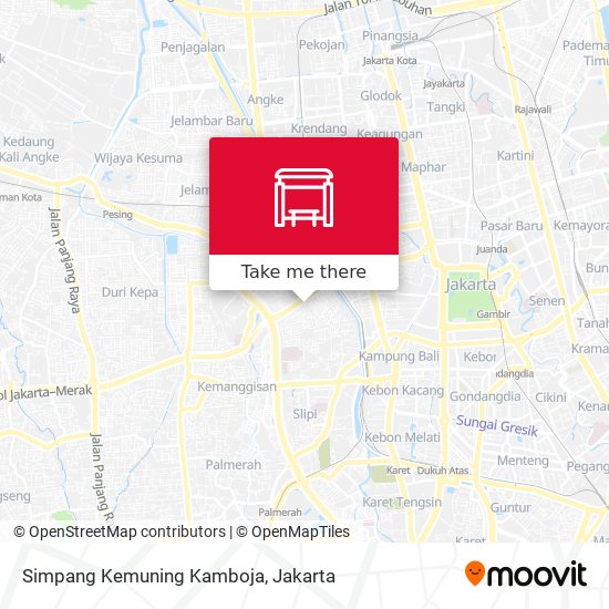 Simpang Kemuning Kamboja map