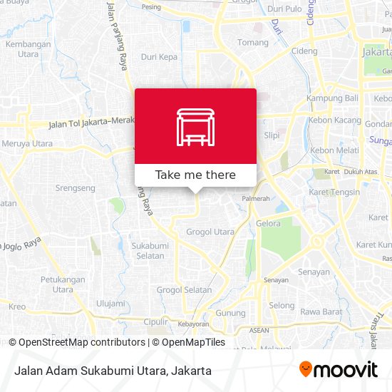 Jalan Adam Sukabumi Utara map