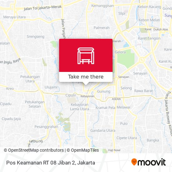 Pos Keamanan RT 08 Jiban 2 map