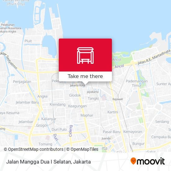 Jalan Mangga Dua I Selatan map