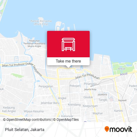 Pluit Selatan map