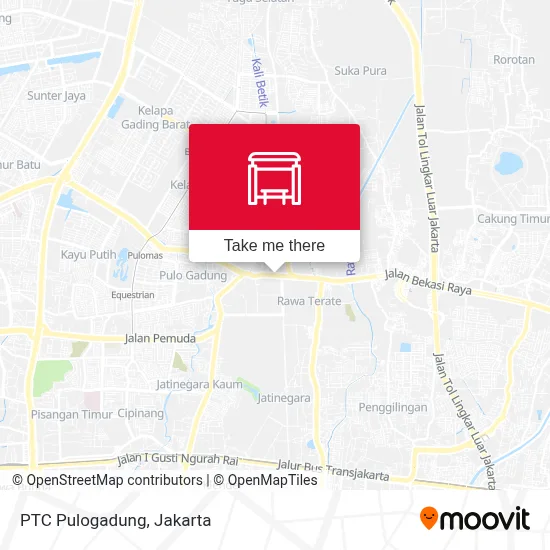 PTC Pulogadung map