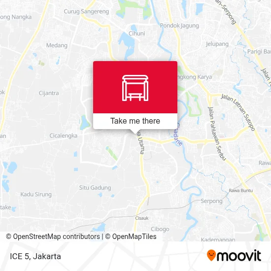 ICE 5 map