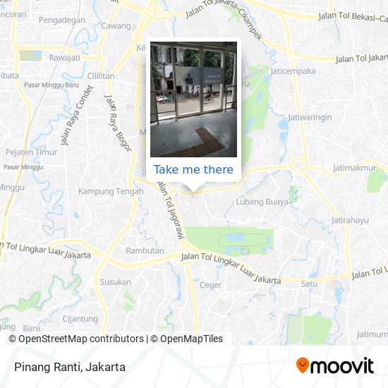 Pinang Ranti map