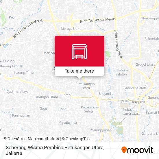 Seberang Wisma Pembina Petukangan Utara map