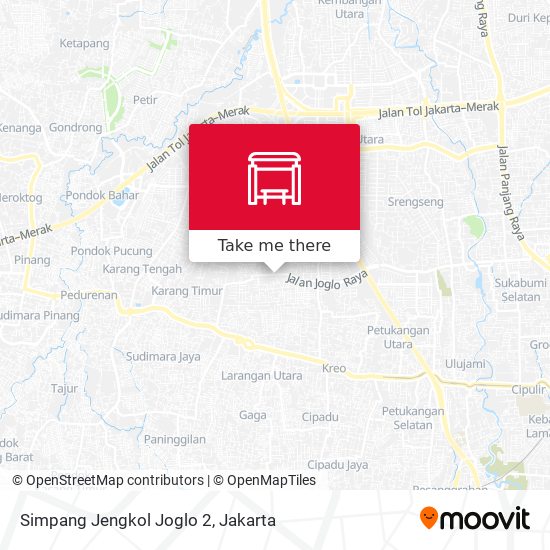 Simpang Jengkol Joglo 2 map