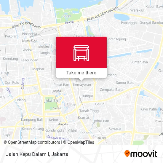 Jalan Kepu Dalam I map