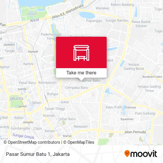 Pasar Sumur Batu 1 map