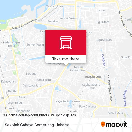 Sekolah Cahaya Cemerlang map