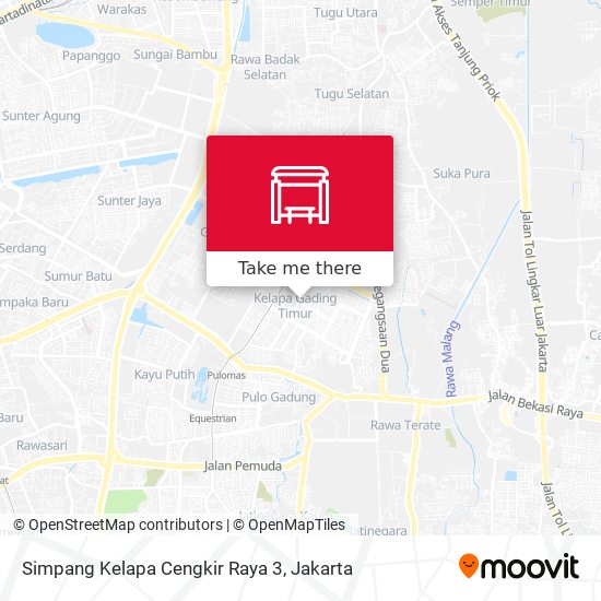 Simpang Kelapa Cengkir Raya 3 map