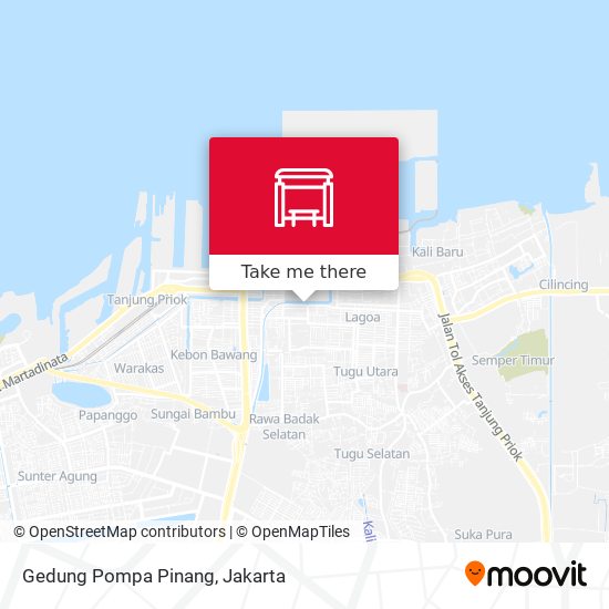 Gedung Pompa Pinang map