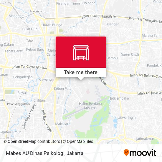 Mabes AU Dinas Psikologi map