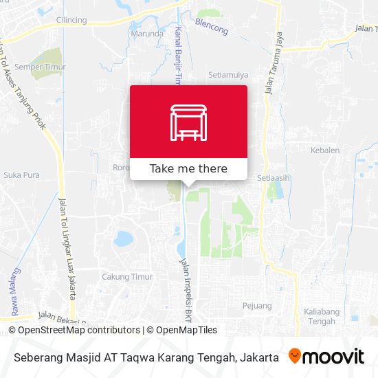 Seberang Masjid AT Taqwa Karang Tengah map