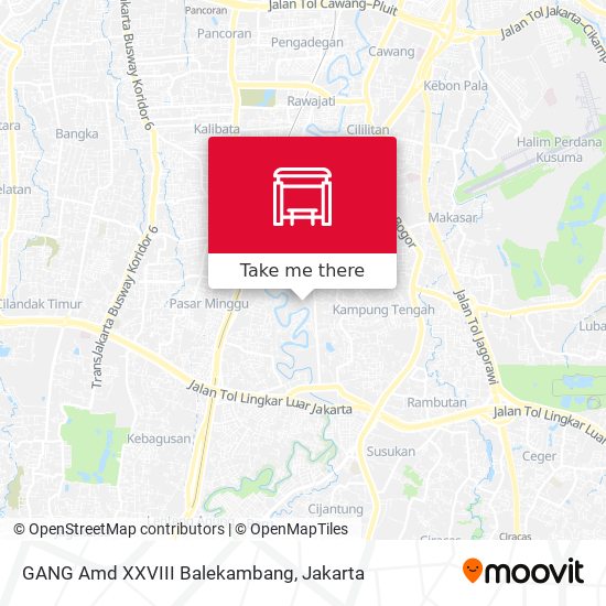 GANG Amd XXVIII Balekambang map