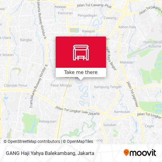 GANG Haji Yahya Balekambang map