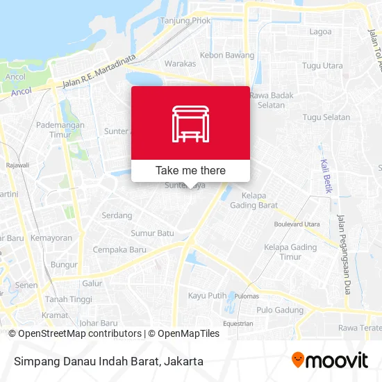 Simpang Danau Indah Barat map