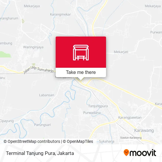 Terminal Tanjung Pura map