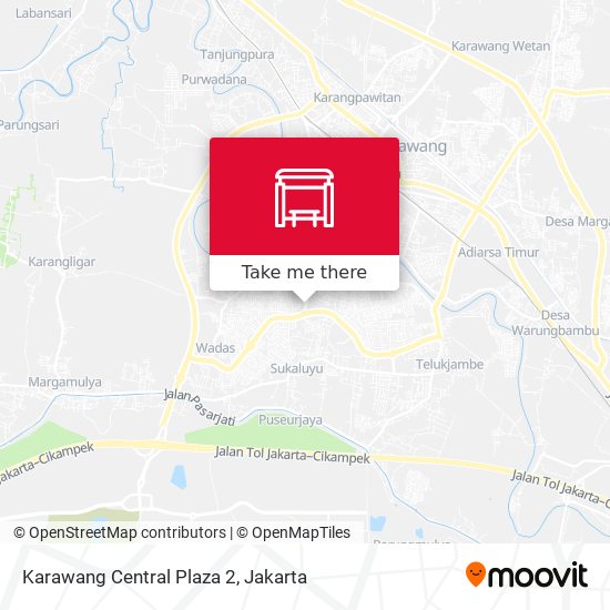 Karawang Central Plaza 2 map
