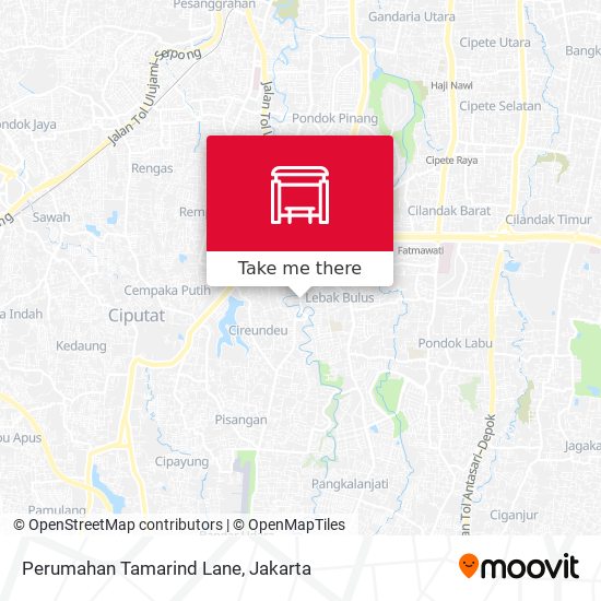 Perumahan Tamarind Lane map