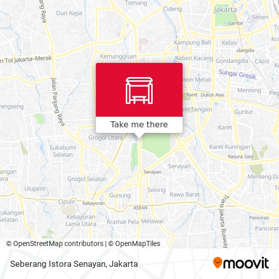 Seberang Istora Senayan map