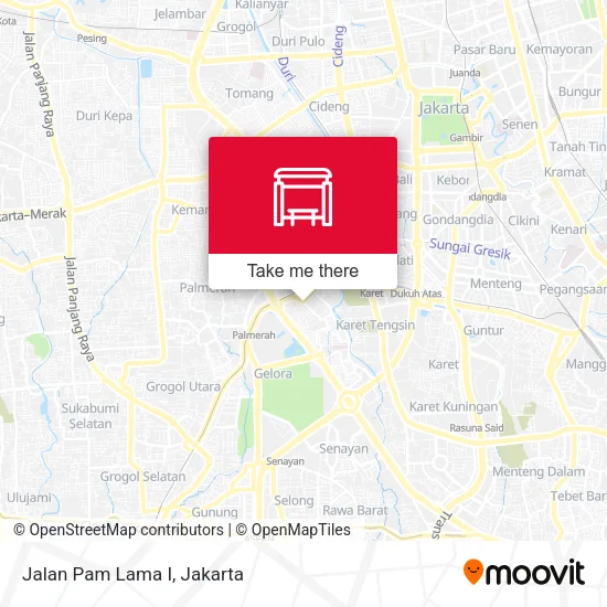 Jalan Pam Lama I map